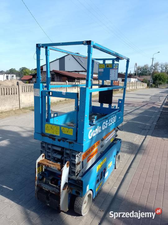 ZAPYTAJ O CENĘ Sprzedam Wynajmę Manitou Genie Rok produkcji 2015 kujawsko-pomorskie Bydgoszcz