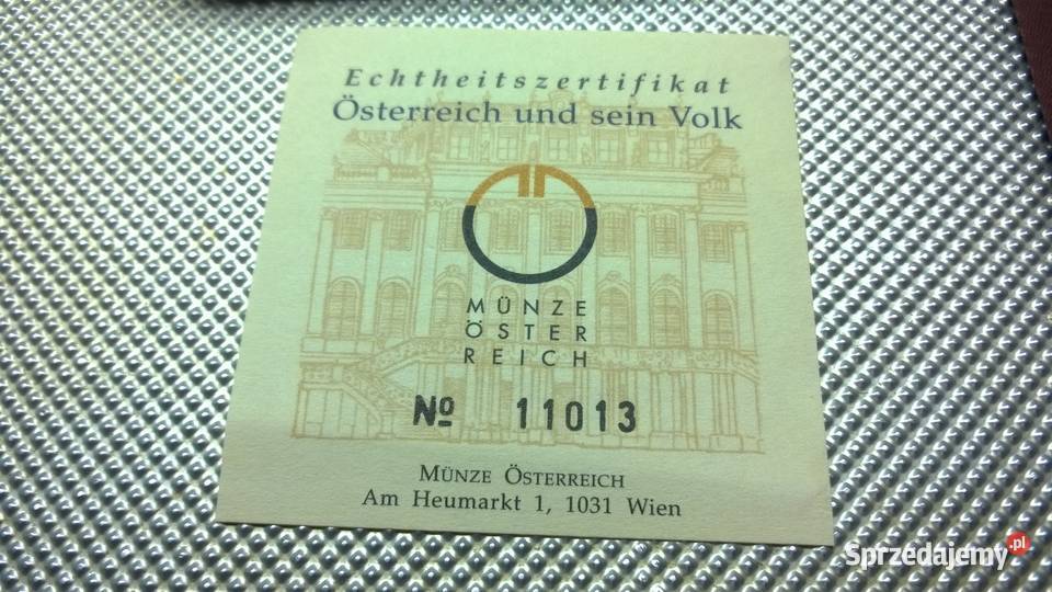 MONETA Austria 10 euro 2003 Pałac Schnbrunn