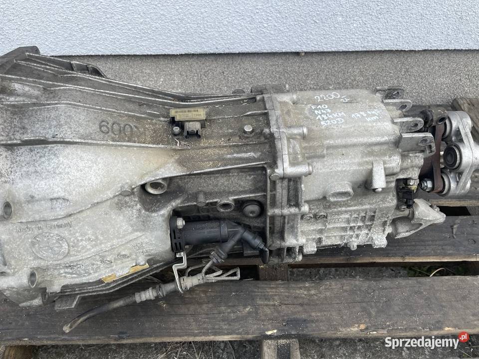 Skrzynia BMW F10 F11 N47 184 GS6 4502 Części samochodowe