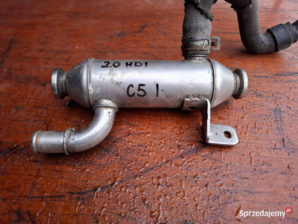 Chłodnica spalin EGR Citroen Peugeot C5 I 20 HDI Rok produkcji 2001 Przyborów