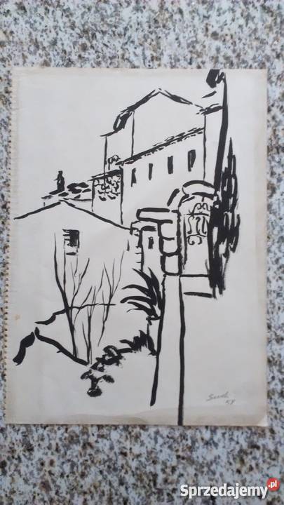 OBRAZ MALARZ ARTYSTA MALARSTWO SEVEK19191994 dolnośląskie Bolków