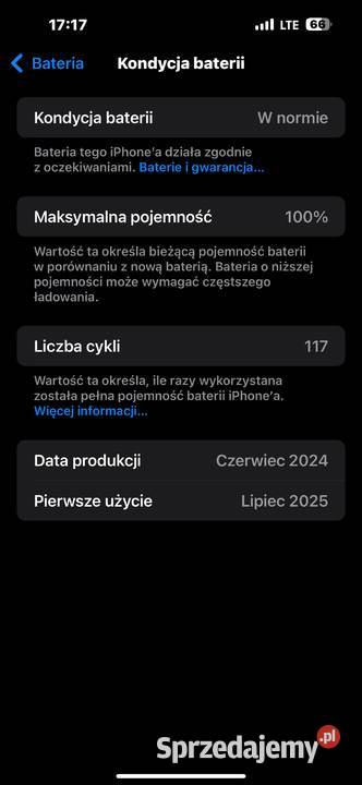 iPhone 15 Pro 512GB na gwarancji pomorskie