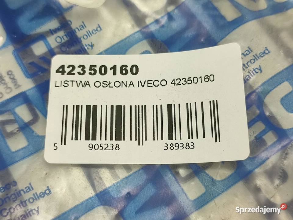 LISTWA OSŁONA PODŁOGOWA IVECO EUROTECH TRAKKER lubelskie