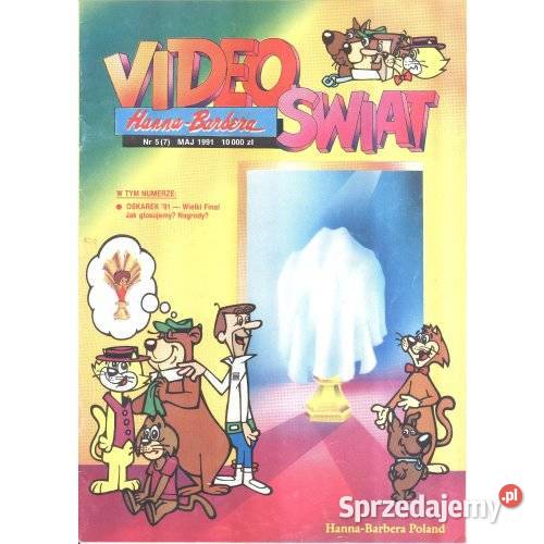 Video Świat HannaBarbera 5 7 maj 1991 sprzedam