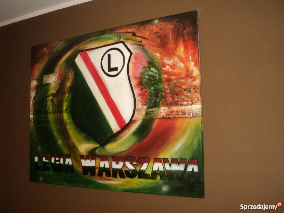 Obraz Kibica Legii Warszawa Legia Warszawa Ząbrowo