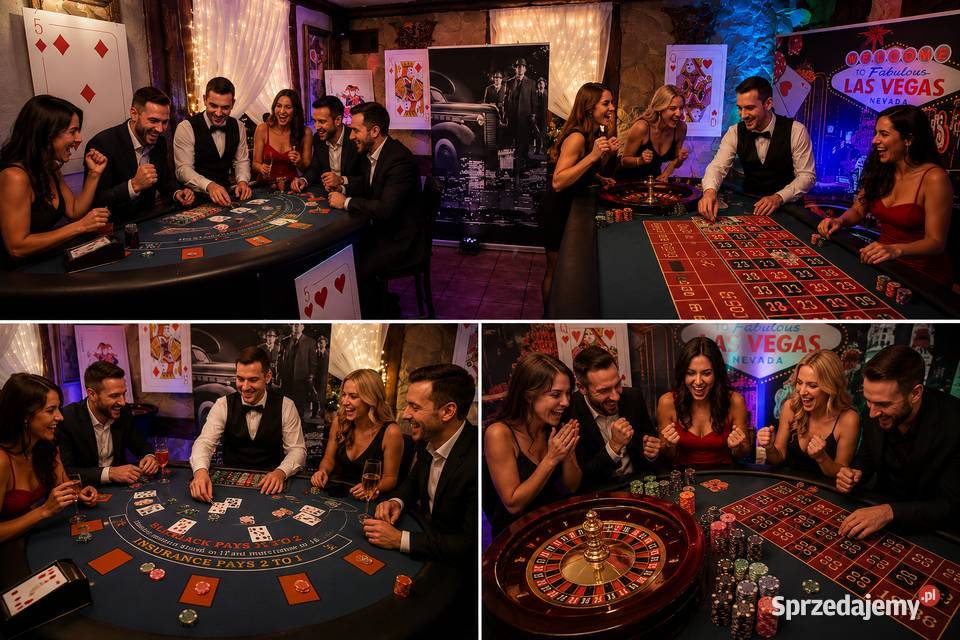 Mobilne Kasyno wynajem Casino Event Night Pozostałe Tomaszów Mazowiecki