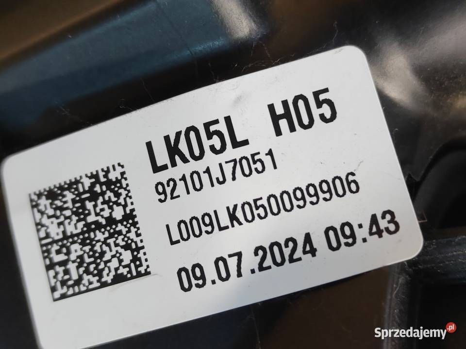 Lampa Lewy Przód Kia Ceed III CD Lift 2021 wielkopolskie Pleszew sprzedam