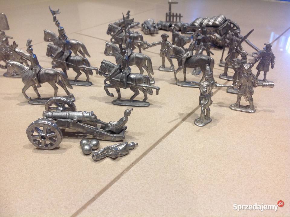 Zestaw Żołnierzyków Cynowych Żołnierzyki Cynowe lubuskie Nowa Sól