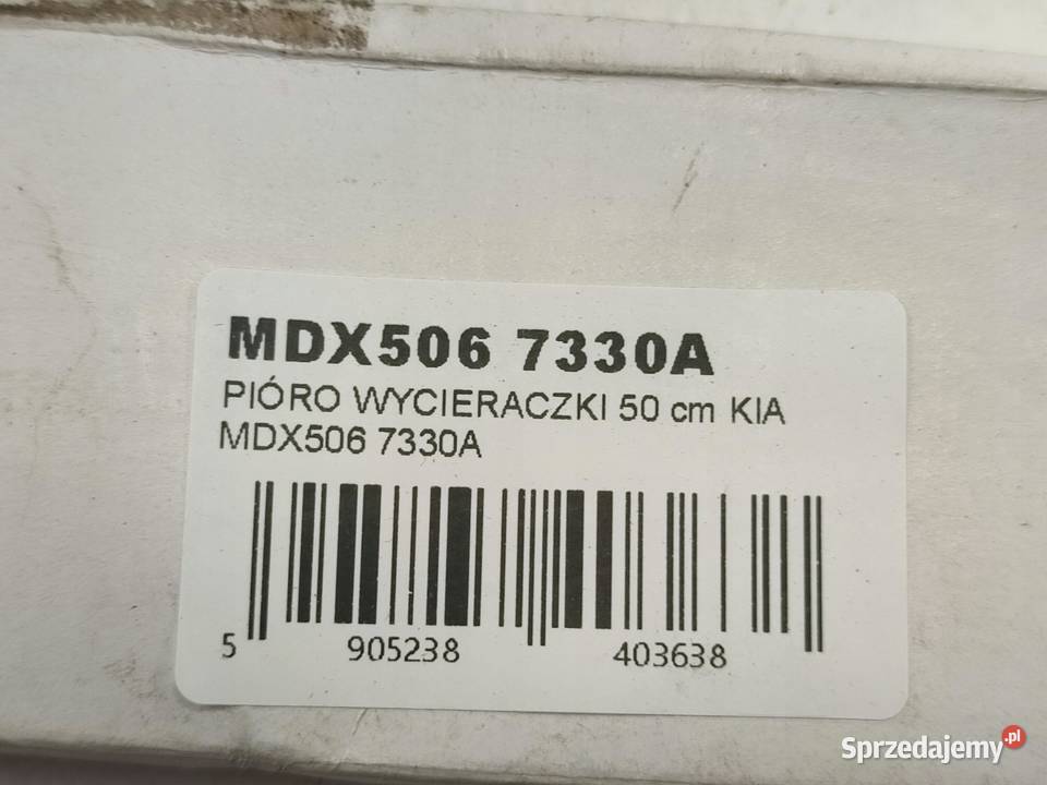 PIÓRO WYCIERACZKI LEWY PRZÓD 500mm KIA SPORTAGE Pióra wycieraczek lubelskie