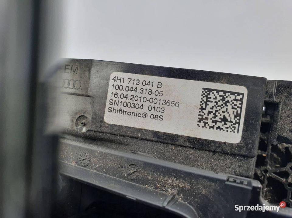 DŹWIGNIA ZMIANY BIEGÓW AUDI A8 D4 4H1927731 Pozostałe Lipno sprzedam