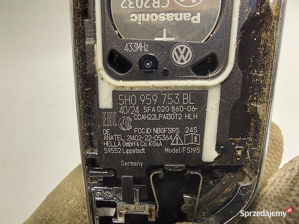 VW ID4 11A 2024r SUV 5D KLUCZYK PILOT