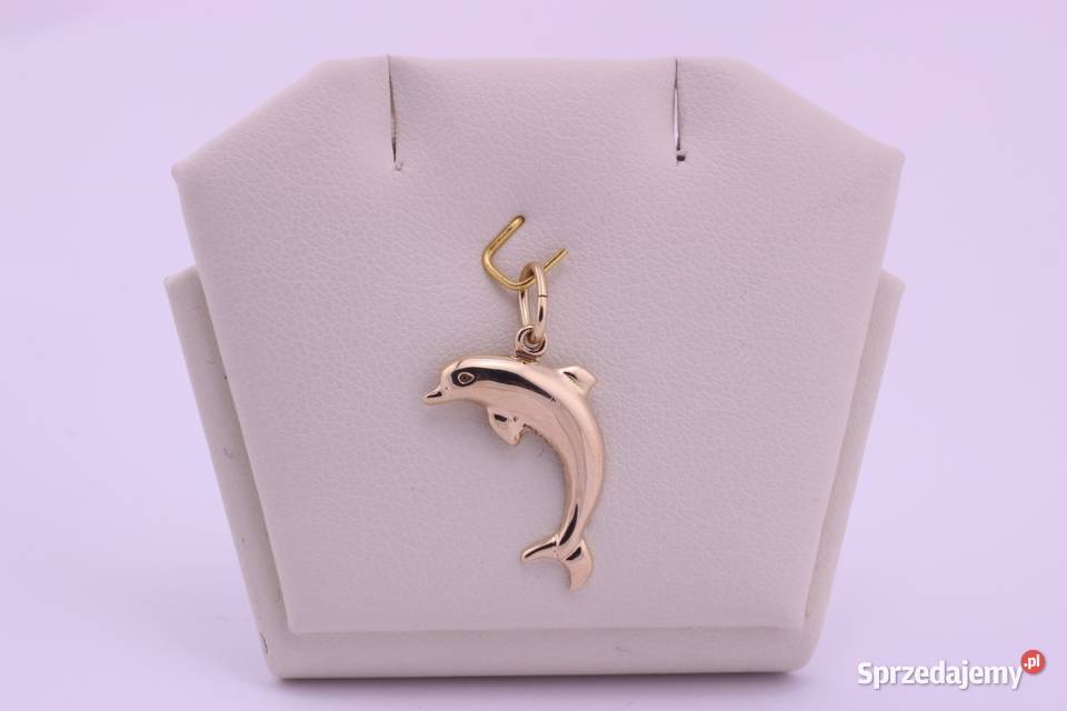 51319 Złoty wisiorek DELFIN próba 585 Pozostałe śląskie Katowice