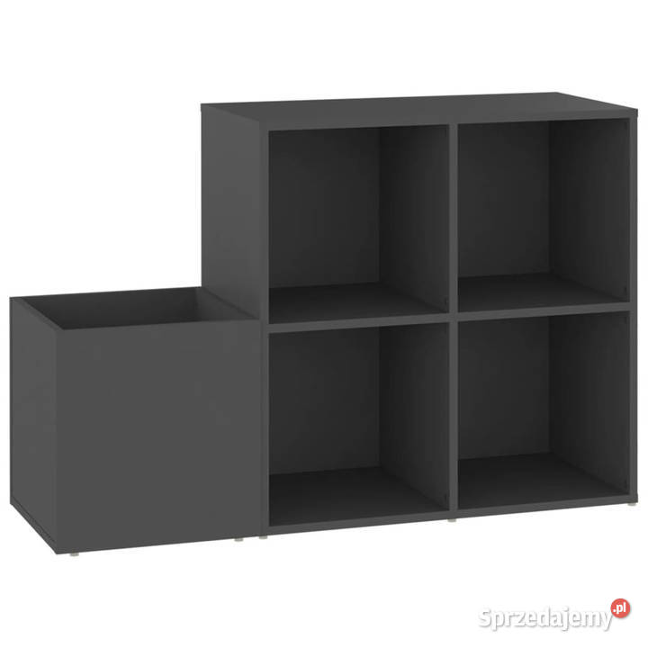 Szafka na buty szara 105x355x70 materiał mazowieckie