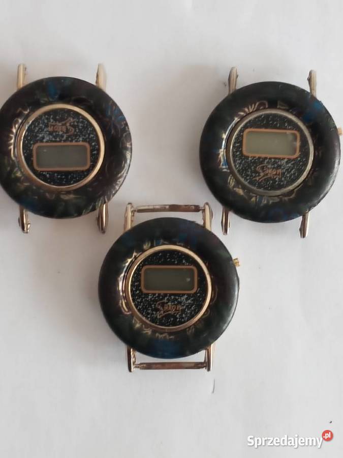 ZEGARKI KWARCOWE LCD ZESTAW 3 SZTUKI Szczecinek