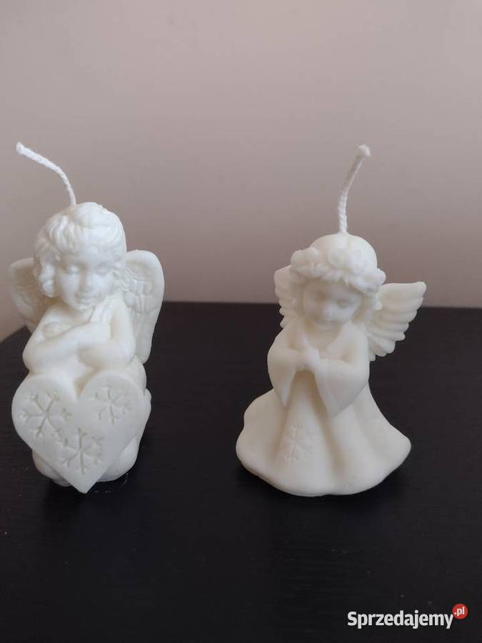 Świece sojowekotek Anioł dziewczyna z koniem Świece Myszków