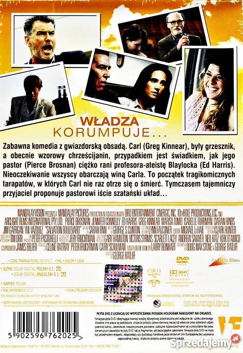 BULWAR ODKUPIENIA PIERCE BROSNAN 1 płyta Kalisz