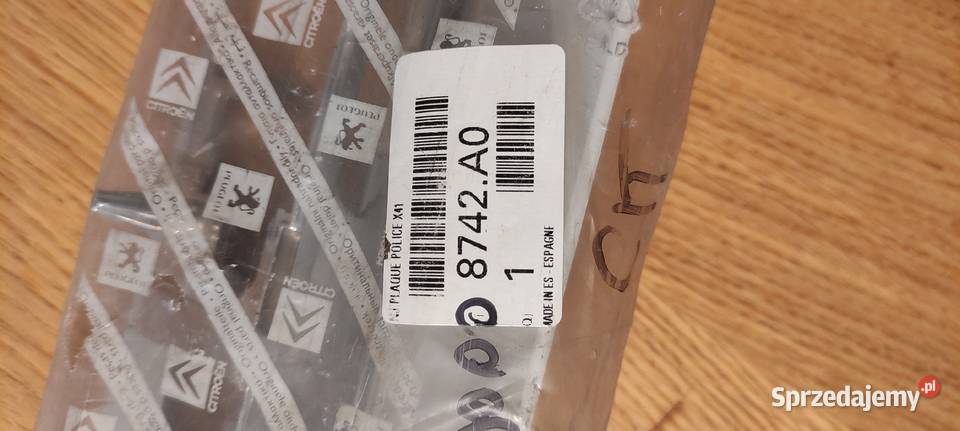 Listwa Klapy Tył Citroen C4 Picasso chrom Karoseria Gdańsk sprzedam