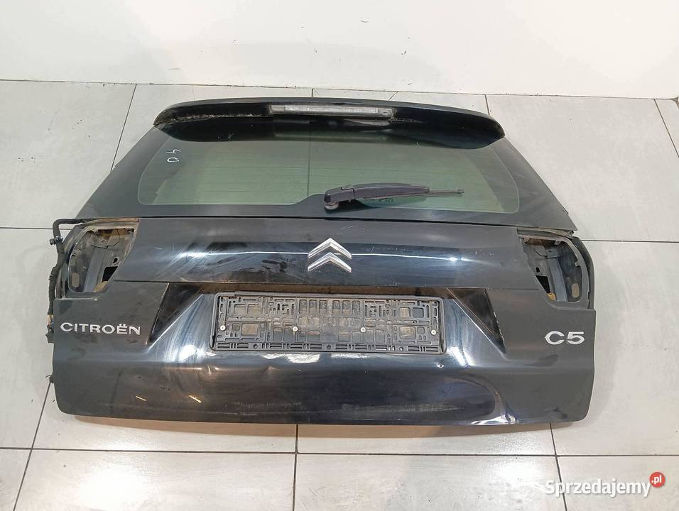 KLAPA TYŁ KOMBI KTVD X7 Citroen C5 II 2007