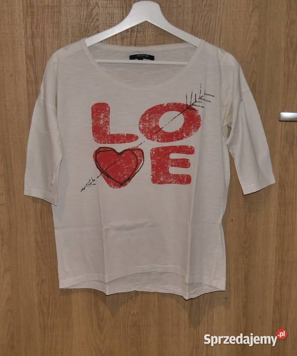 Reserved fajna bluzka 36 S czerwony Bluzki i koszule