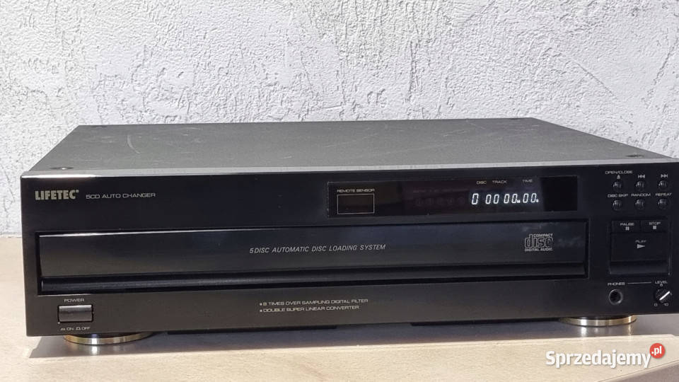 Lifetec odtwarzacz zmieniarka CD player LT9088 Międzychód