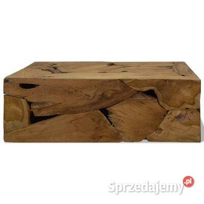 vidaXL Stolik kawowy z drewna tekowego 90 x 50 x mazowieckie Warszawa sprzedam