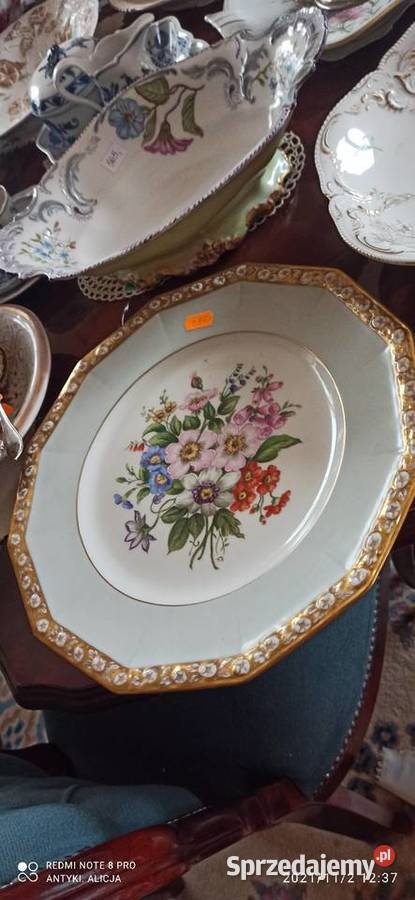 Patera Rosenthal Maria
Selb Germany Lata 30 40 Porcelana i szkło Gdańsk