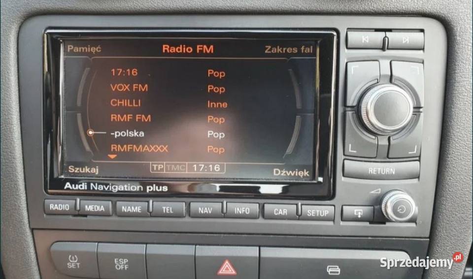 Audi A3 A4 TT B6 67 8P Seat Exeo polskie menu Łódź
