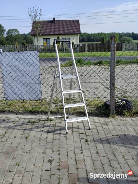 Drabina Aluminiowa 4 stopnie Poddębice