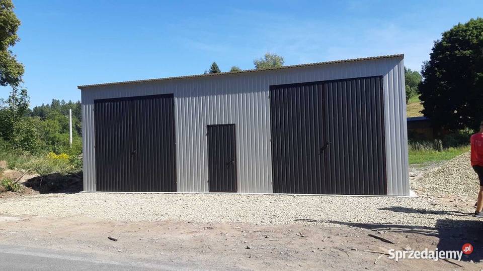 Drewnopodobny Garaż Blaszany MAŁA HALA MAGAZYN Kolbuszowa