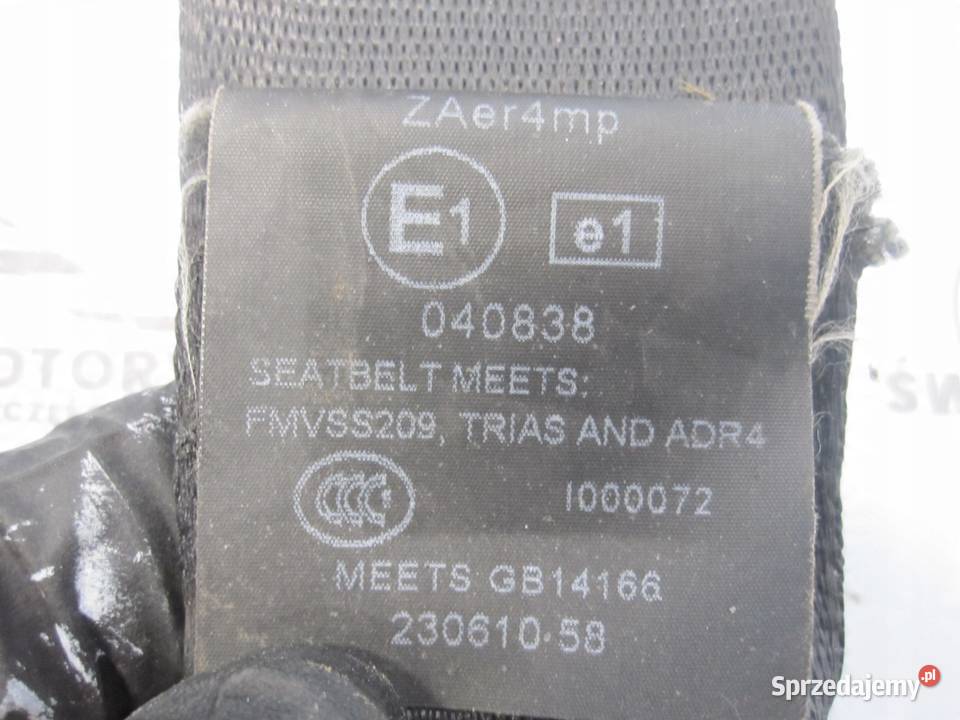 LAND ROVER FREELANDER II pas bezpieczeństwa osobowe świętokrzyskie