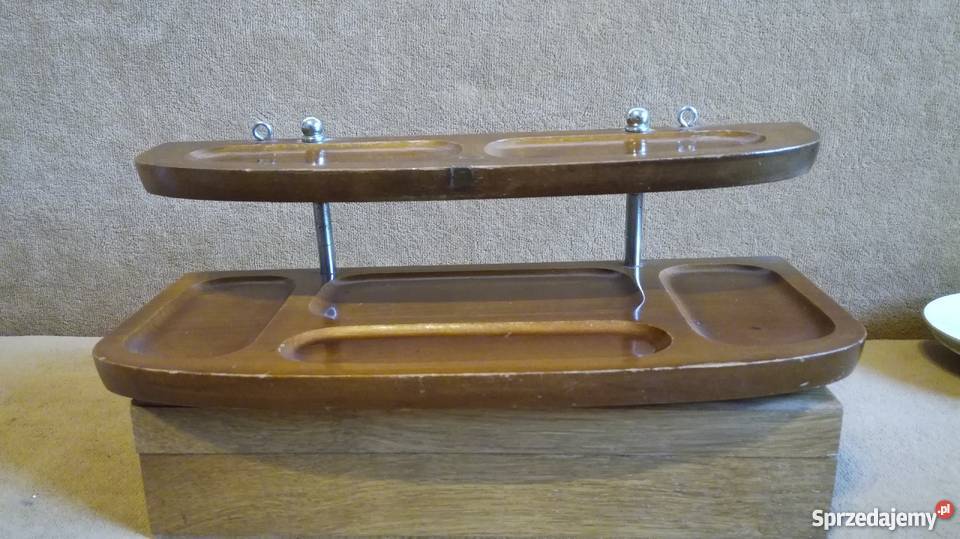 Półka z egzotycznego drewna opolskie Nysa