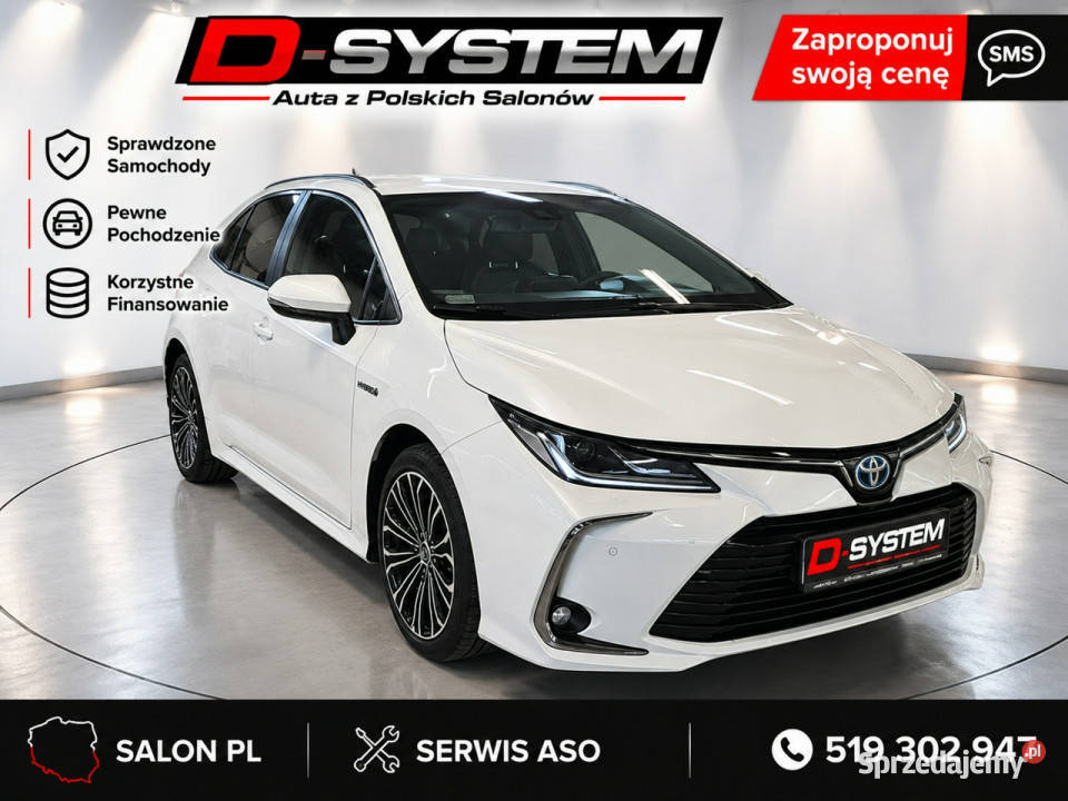 Toyota Corolla 22 Salon Polska 18 HYBRID 1wł z czujnik martwego pola Białystok