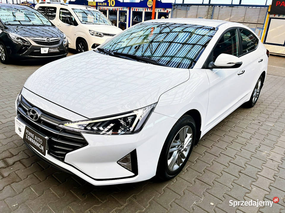 Hyundai Elantra 16 16V Moc128 LEDNaviKamera biały Mysłowice