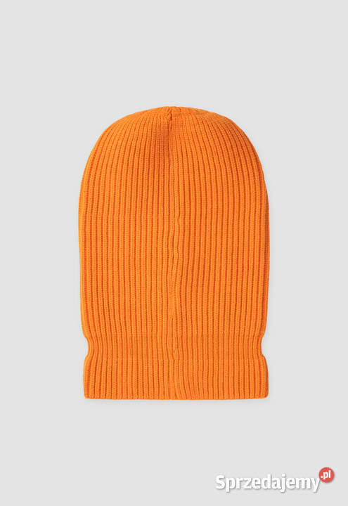 ALPHA INDUSTRIES kominiarka label czarna orange Warszawa