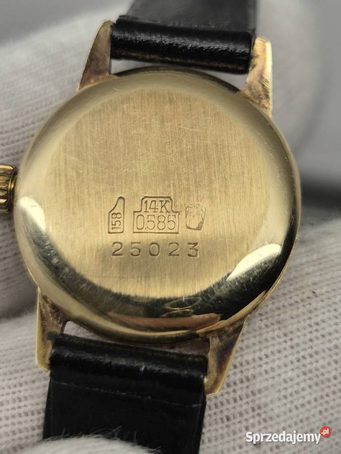 Złoty zegarek Arsa 14k pr 585 śląskie Chorzów