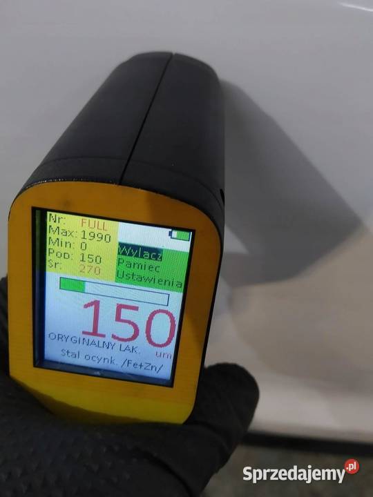 DRZWI PRAWE PRZÓD BIAŁE LEKKO USZKODZONE VW