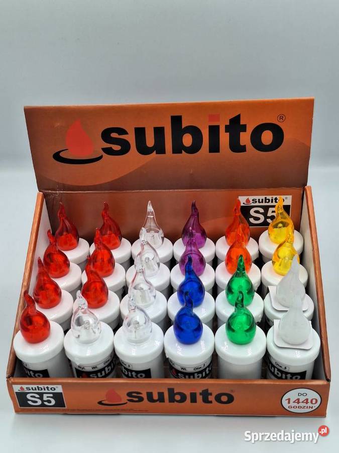 Wkład elektryczny Subito S5 mix kolorów 11 24