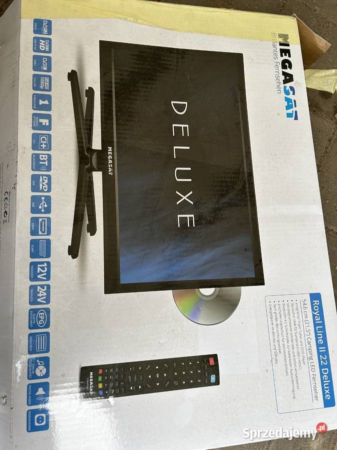 Telewizor megasat 22 cale tir 12v Sulechów sprzedam