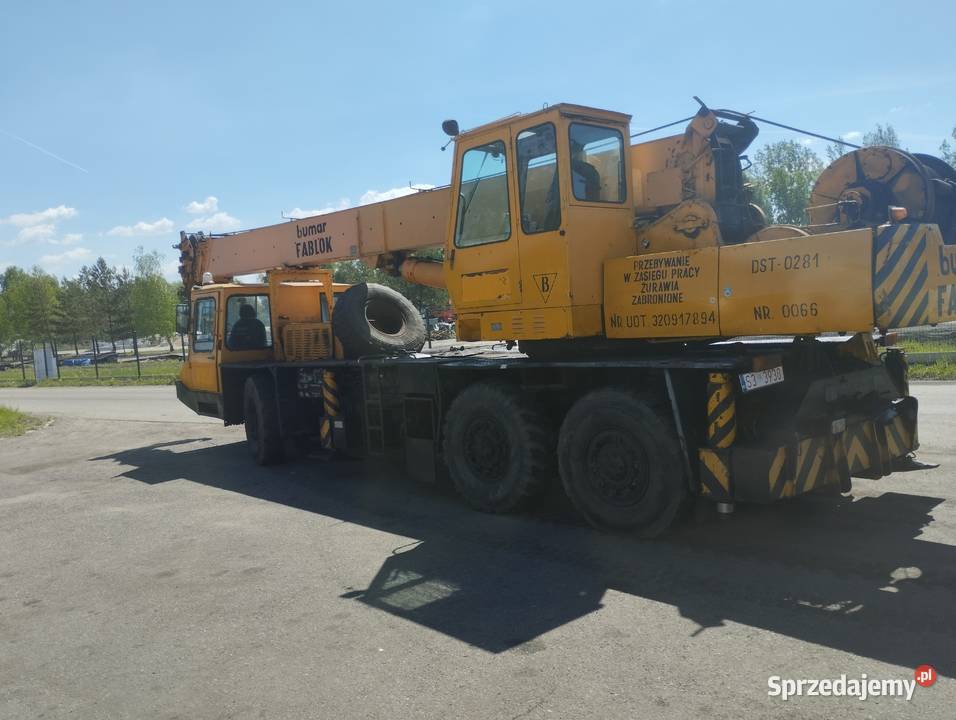 Dzwig Fablok DST 0281 28 ton śląskie Miedźna