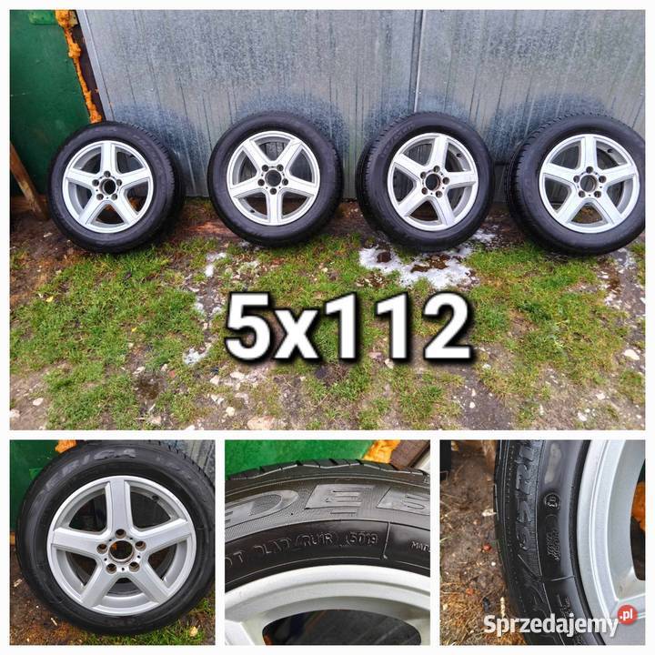 Alufelgi z oponami letnie 15 Siedlce sprzedam
