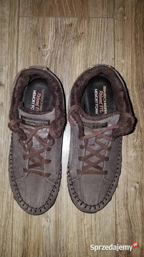 Buty skechers Relaxed Fit EUR37 235 Skóra zimowe Półbuty Białystok sprzedam