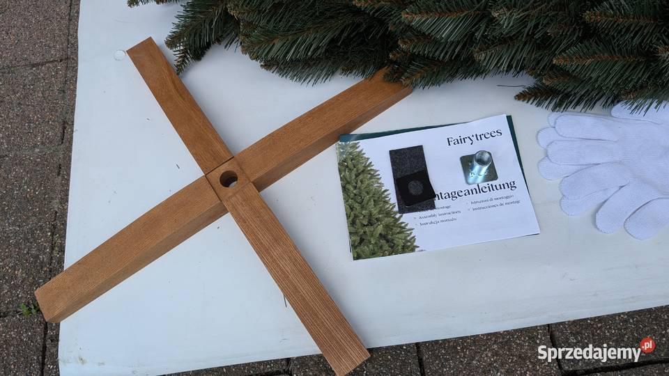 Choinka sztuczna FairyTrees Nordmann 220 Jadowniki