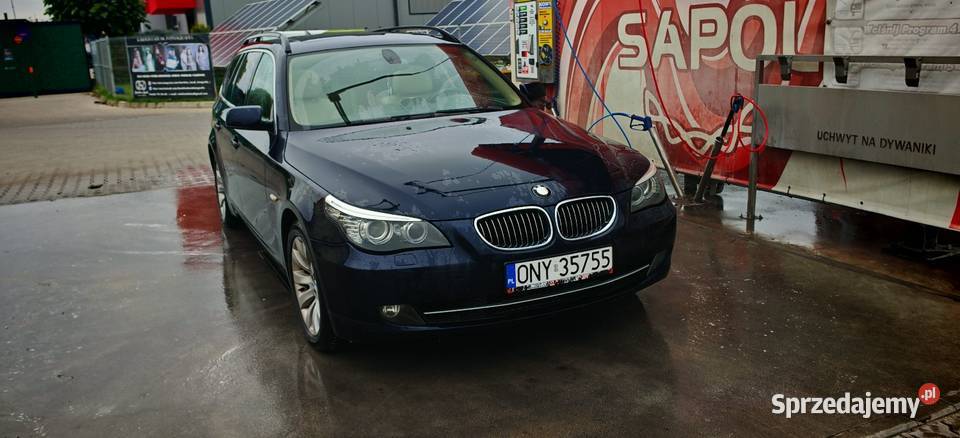 BMW 525 30D dociagi panorama el klapa 2009r elektryczne lusterka Wrocław