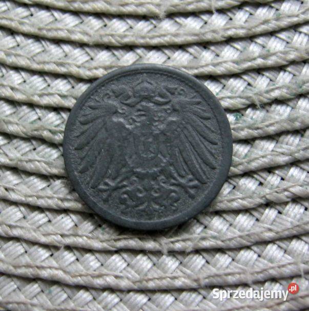 Niemcy 10 Reichspfennig 1922r Cynk Kalisz