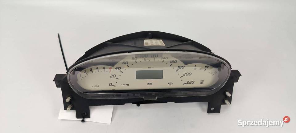 LICZNIK ZEGAR MERCEDES A KLASA W168 A1685403611 Lipno