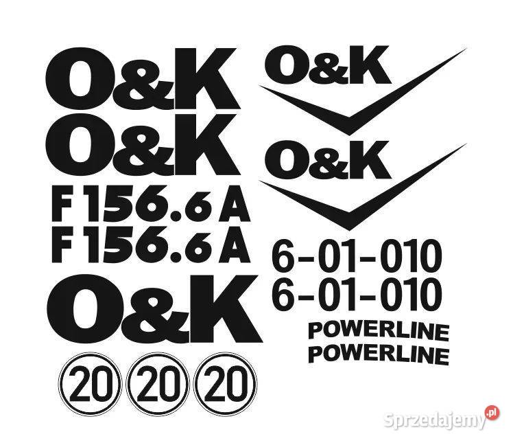 Naklejki oklejenie naklejka OK OK F1566A Janików