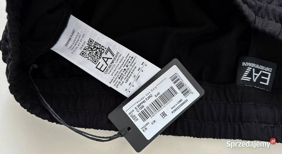 EMPORIO ARMANI spodnie sportowe rozmiar ML Szczecin sprzedam