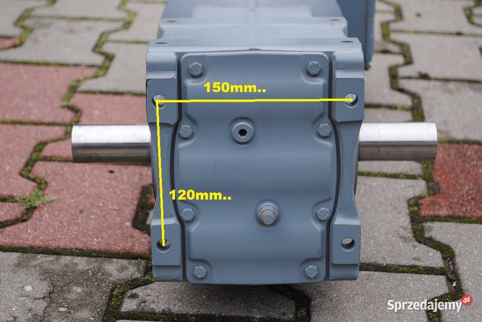 Motoreduktor kątowy 15kw 33obrmin z hamulcem lubuskie Kargowa