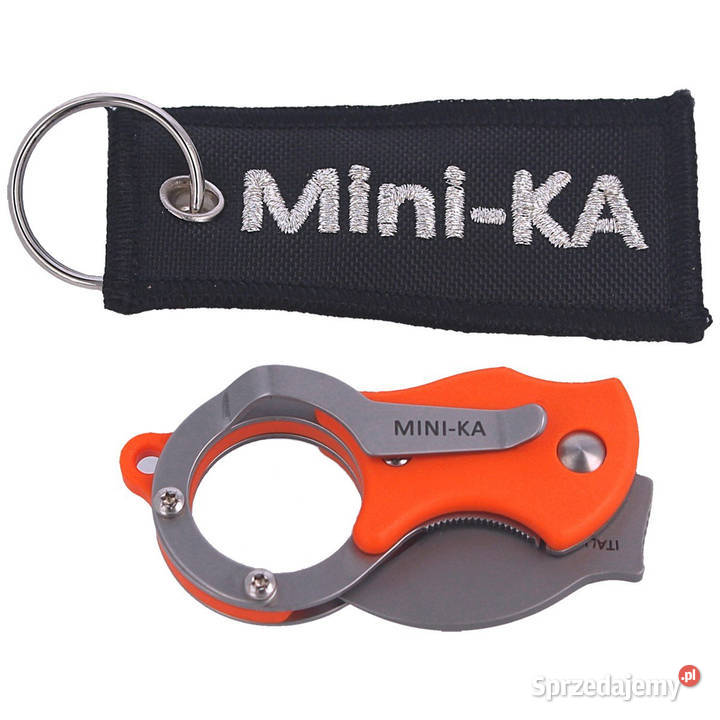 Nóż składany FOX Karambit MiniKA FRN Orange Bead Warszawa
