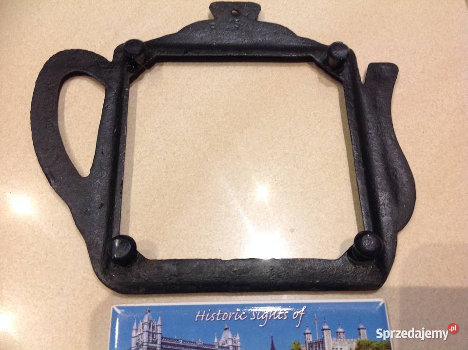 Podstawka Żeliwna Stara Sygnowana lubuskie sprzedam